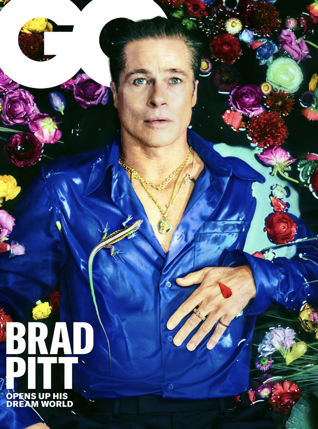 brad pitt gq cover - Brad Pitt Opens Up His Dream World